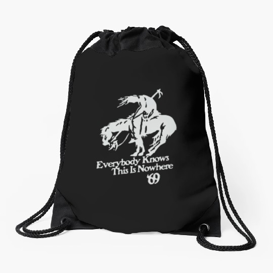 Neil Young And Crazy Horse Rock End Of The Trail H Drawstring Bags