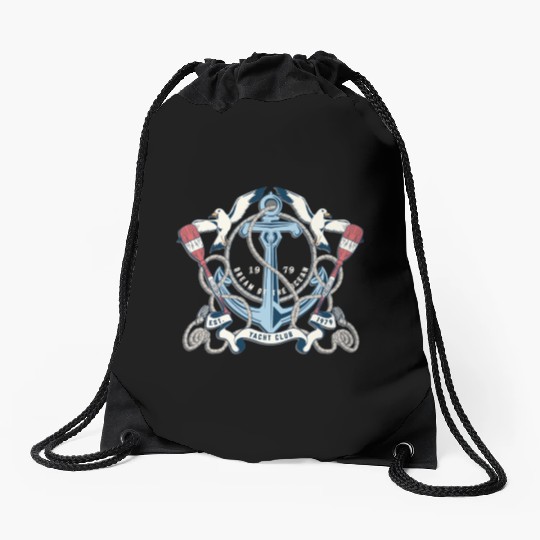 Yacht Club - Awesome sailor Gift Drawstring Bags