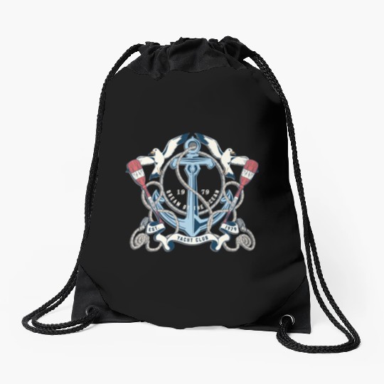 Yacht Club - Awesome sailor Gift Drawstring Bags