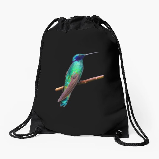 Hummingbird Drawstring Bags