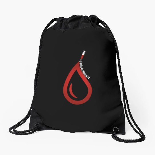 Phlebotomist Syringe Blood Phlebotomy Medical Gift Drawstring Bags