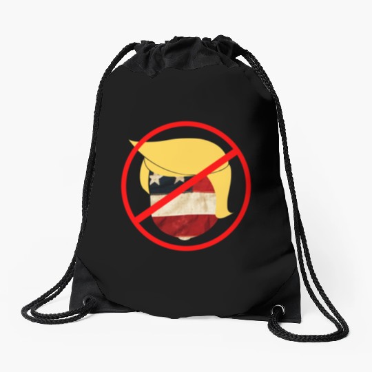 anti trump - dump trump 2020 Drawstring Bags