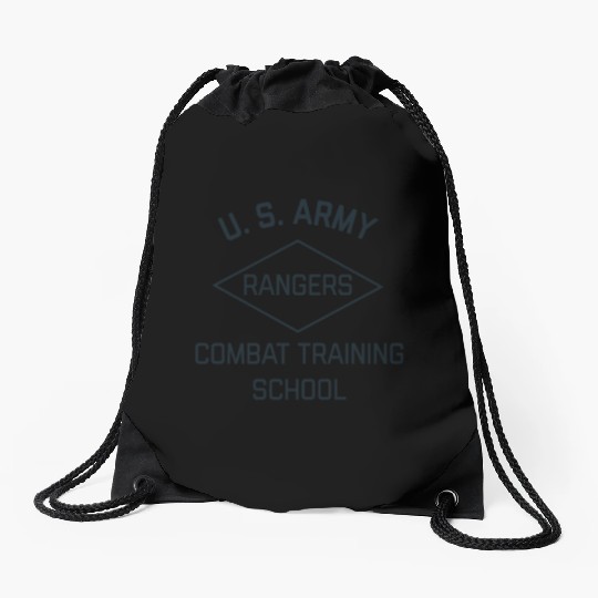 Us Army Ranger Combat Training School Ww2 Vintage Drawstring Bags