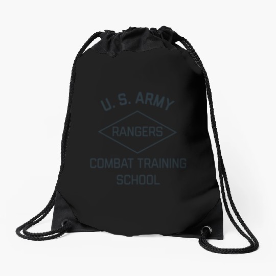 Us Army Ranger Combat Training School Ww2 Vintage Drawstring Bags
