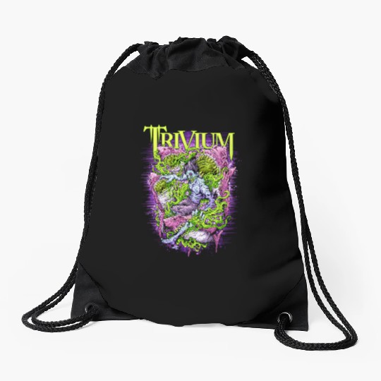 Music Heavy Metal Band Music Drawstring Bags