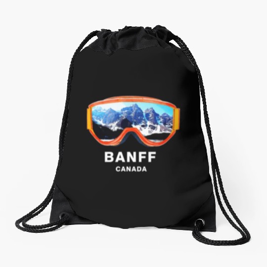 Banff National Park - Banff Canada Drawstring Bags