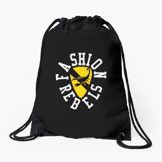 Fashion Rebels Records Drawstring Bags