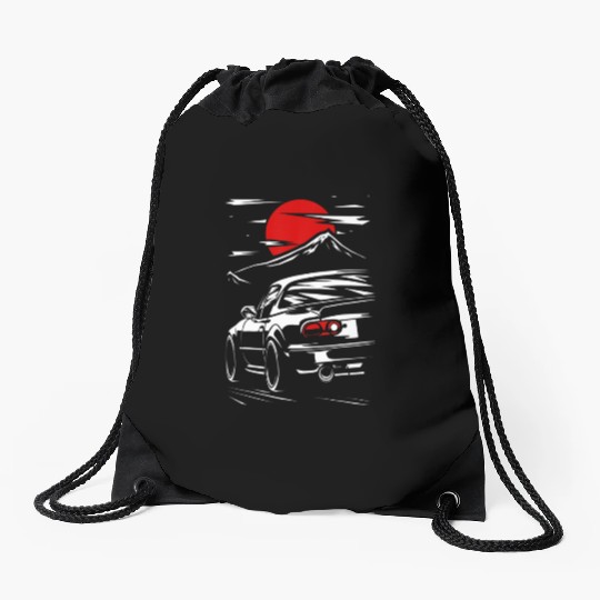 Miata mx5 JDM car Drawstring Bags