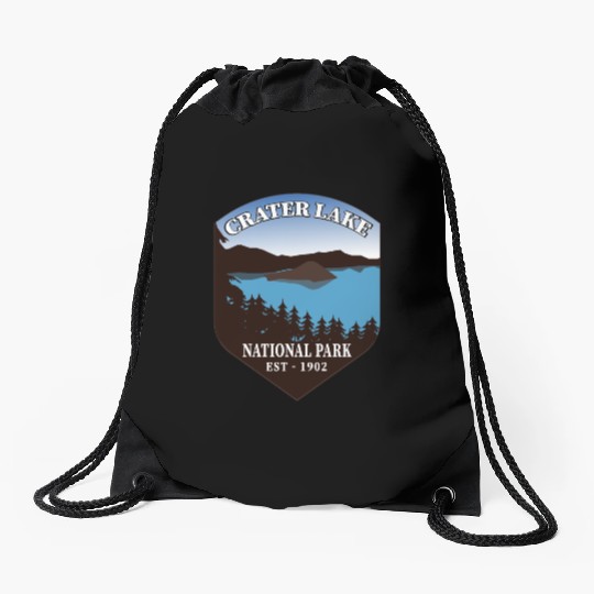 Crater Lake National Park Drawstring Bags