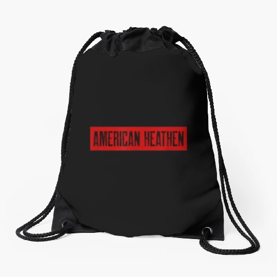 American Heathen Drawstring Bags