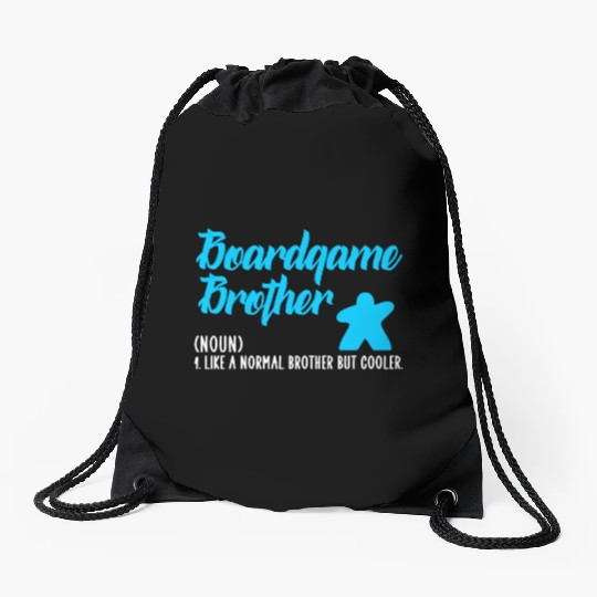 boardgame brother Drawstring Bags