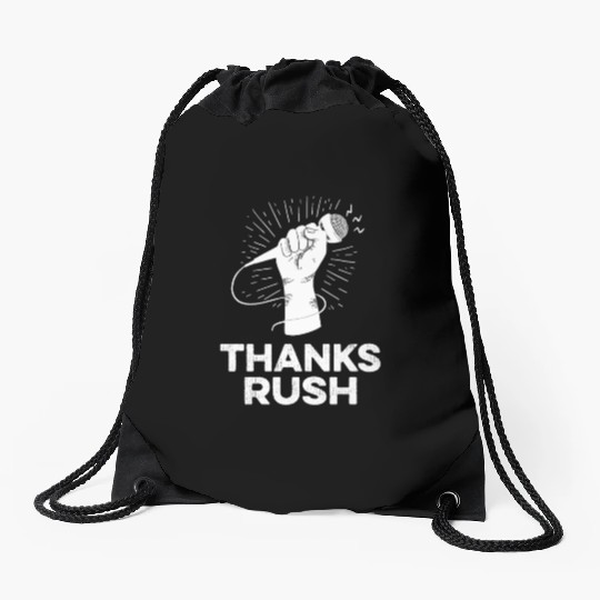 Forever a Ditto Head thanks rush- Rush Tribute Drawstring Bags