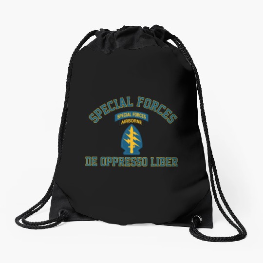 Army Special Forces Green Beret Drawstring Bags