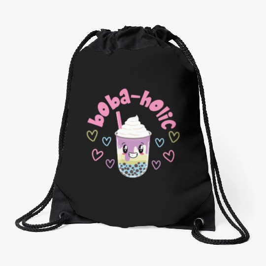 Bubble Boba Tea Drawstring Bags