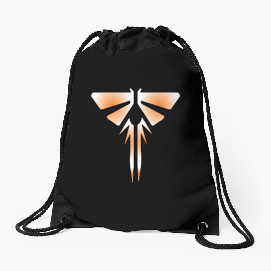 The Last of Us Fireflies Logo Graffiti Drawstring Bags