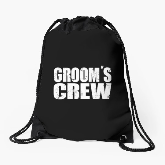 Groom's Crew Future Husband Bachelor Party Gift Drawstring Bags