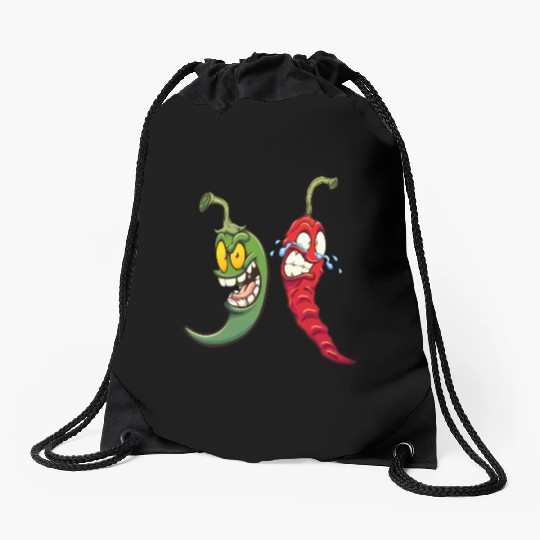 Chili pepper Drawstring Bags