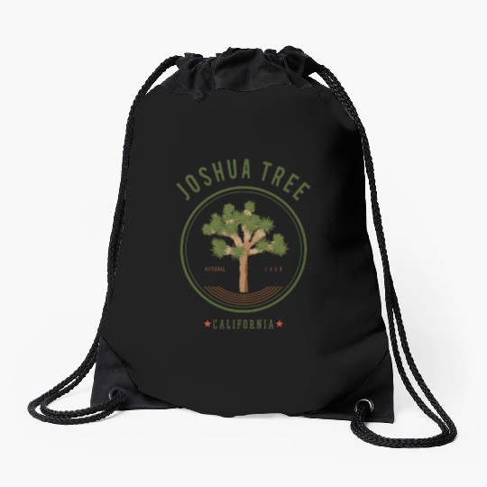 Joshua Tree National Park Drawstring Bags California Trees