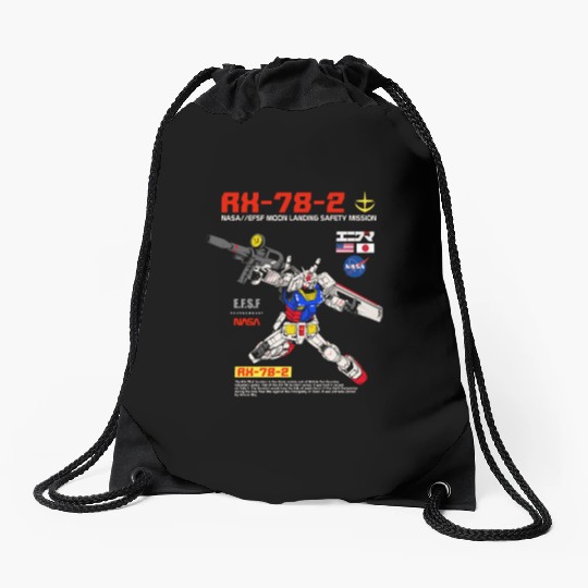 Rx-78-2 Gundam Drawstring Bags