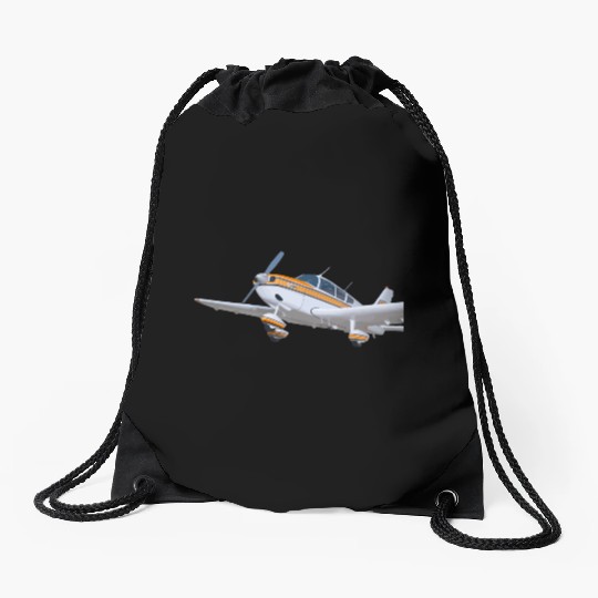 piper pa 28 cherokee Drawstring Bags
