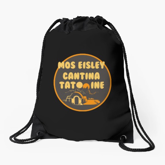 Star Wars Mos Eisley Cantina Tatooine Drawstring Bags