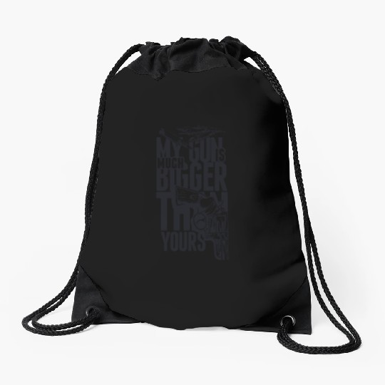 Big Gun Drawstring Bags