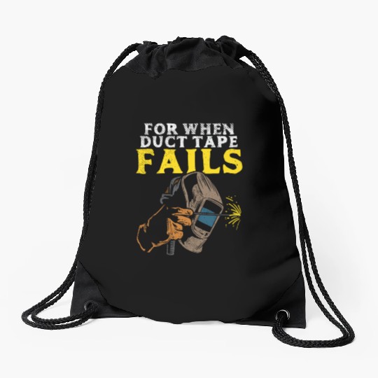 Welding Welder Steel Worker Ironworker Metal Drawstring Bags