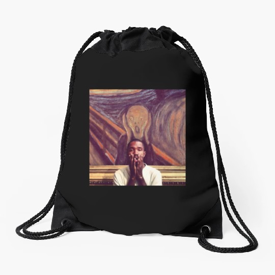 Frank Ocean Purple Blond Drawstring Bags