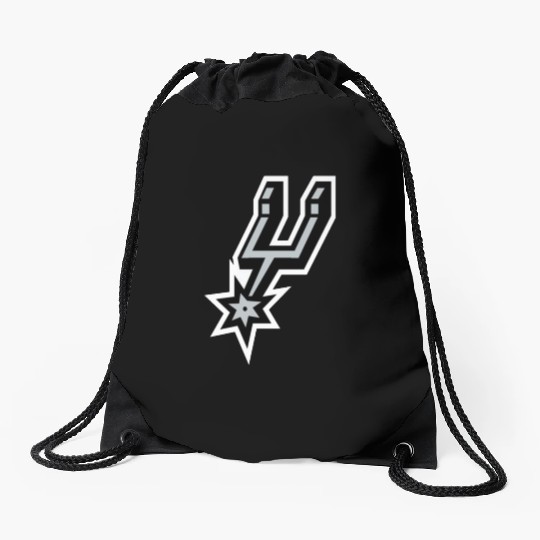 San Antonio Spurs Logo Drawstring Bags