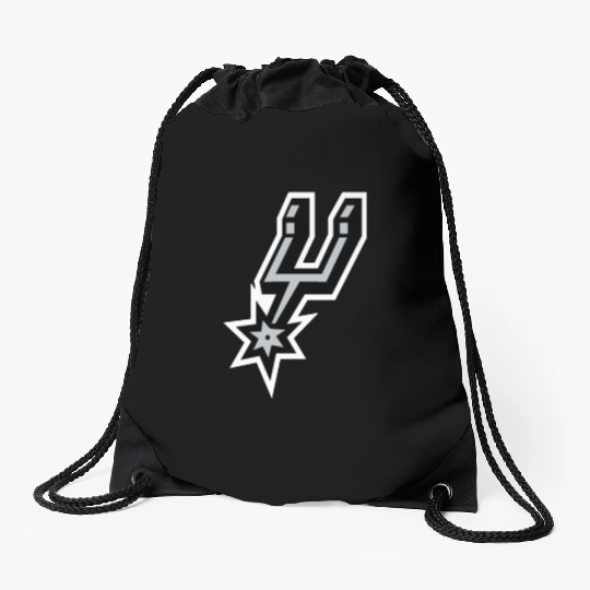 San Antonio Spurs Logo Drawstring Bags