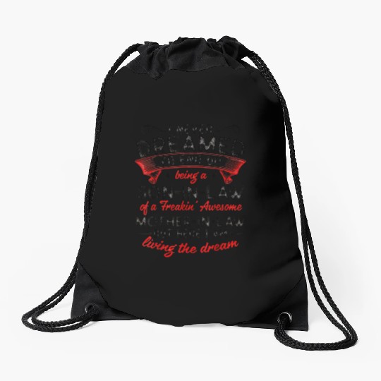 Mother in law - Son in law Drawstring Bags