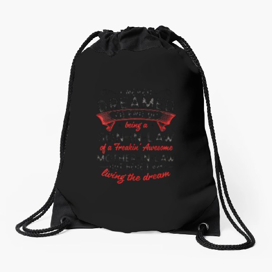 Mother in law - Son in law Drawstring Bags