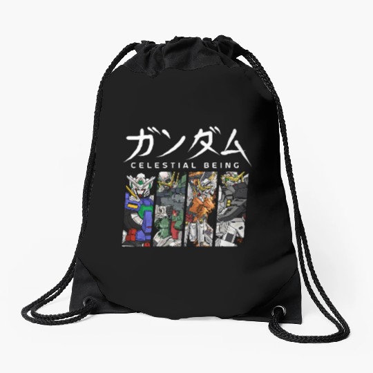 GUNDAM 00 Celestial Being Drawstring Bags