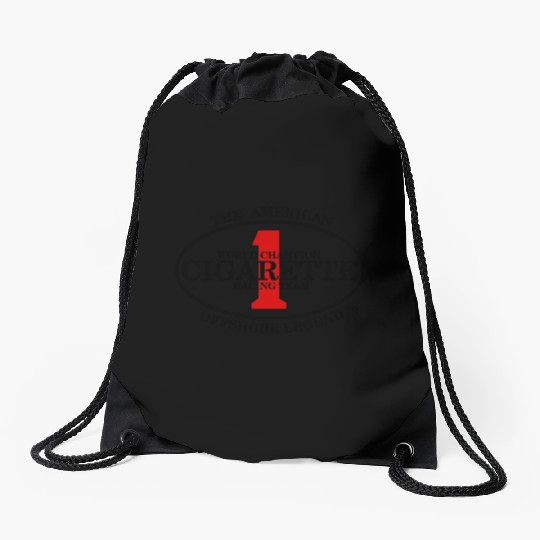 the american cigarette racing team offshore Legend Drawstring Bags