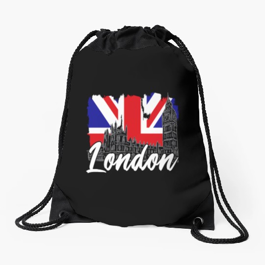 London Drawstring Bags