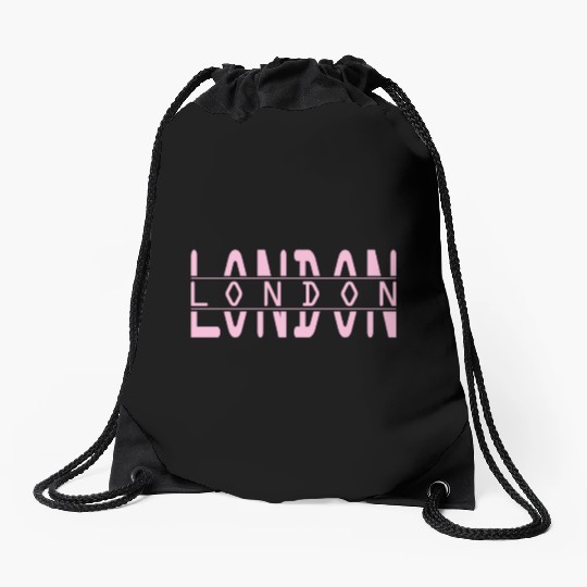 London Drawstring Bags