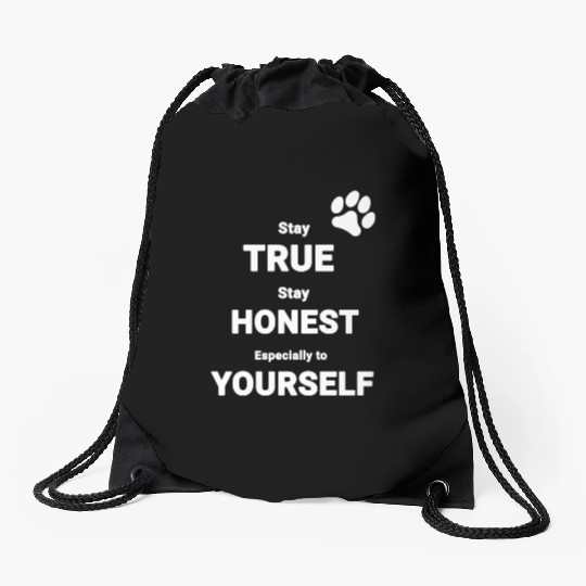 Self Love (white) Drawstring Bags