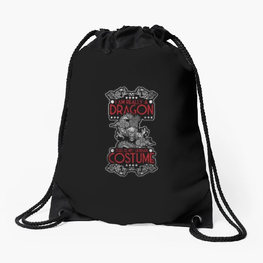 Dragon Dragon Scales Monster Chinese Dragon Drawstring Bags