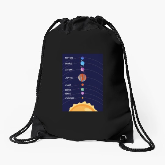 Solar System Drawstring Bags