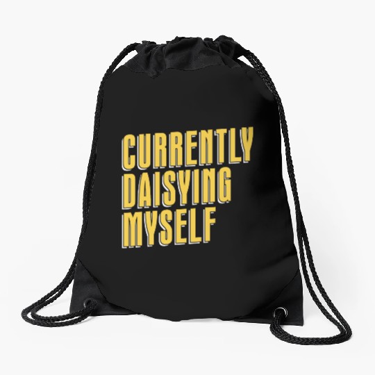 Daisy Garden Gardening Gardener Drawstring Bags