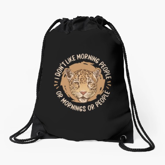 Cheetah Drawstring Bags