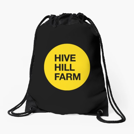 Hive Hill sun Drawstring Bags