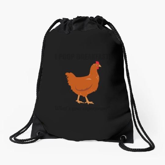 Chicken Lover Poultry Farmer Farming Farm Funny Drawstring Bags