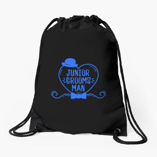 Junior Grooms Man Ring Bearer Wedding Gift Drawstring Bags