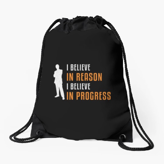 Business Owner I Believe In Reason In Progress CEO Drawstring Bags