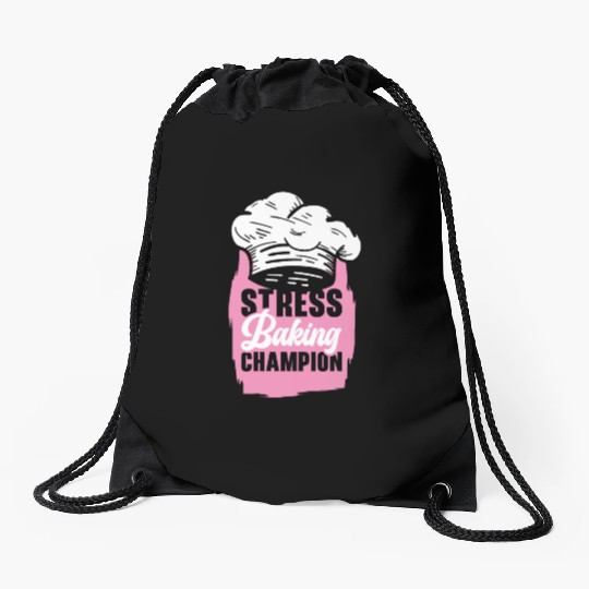 Pastry Chef Baking Champion Baked Goods Pastries Drawstring Bags