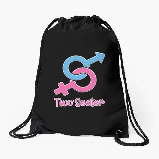 Silk road tees two seater funny Drawstring Bags