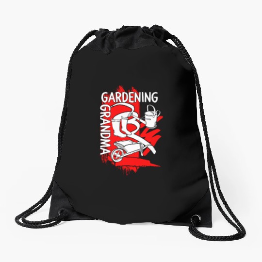 Gardening Drawstring Bags, Gardening Grandma, Gardening
