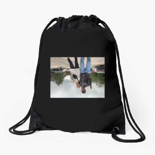 Me and Charlotte Drawstring Bags