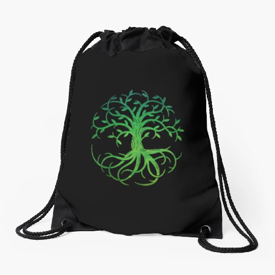 Celtic Tree of Life Drawstring Bags